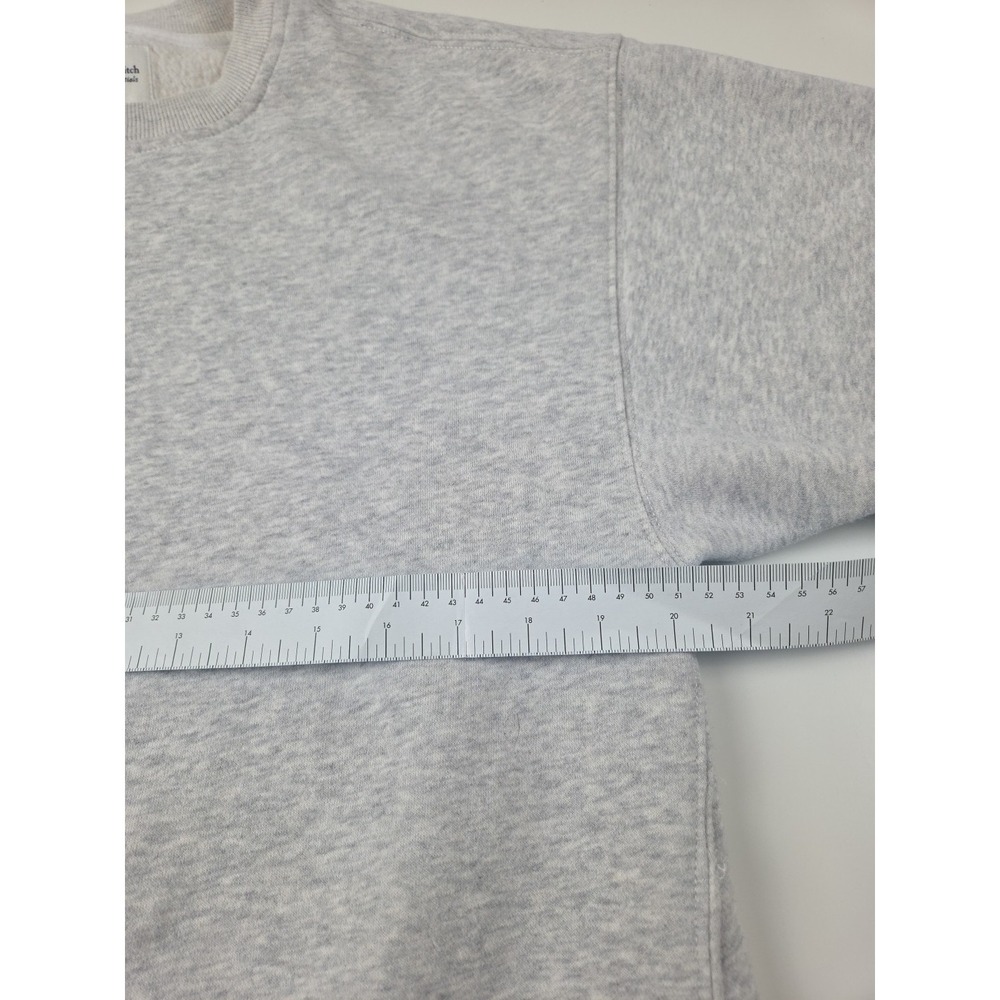Abercrombie & Fitch‎ Soft Max Essentials Womens Small Colorblock Gray Pullover - Picture 5 of 6